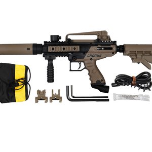 Tippmann .50 Caliber Cronus Paintball Gun - Tactical Edition - Black/Dark Earth