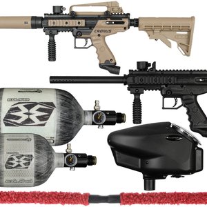 Tippmann Cronus Basic & Tactical Competition Paintball Gun Package Kit