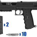 Tippmann TiPX Tango Paintball Pistol Package Kit - Black/Black