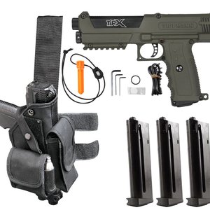 Tippmann TiPX Trufeed Deluxe Pistol Kit - Army Green