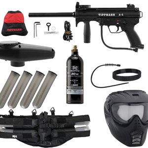 Tippmann A5 RT Epic Paintball Gun Package Kit