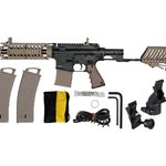 Tippmann TMC Paintball Gun w/ Air-Thru Adjustable Stock - Black/Tan