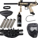 Tippmann Cronus Epic Paintball Gun Package Kit - Tan/Black