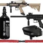 Tippmann Cronus Basic & Tactical Core Paintball Gun Package Kit