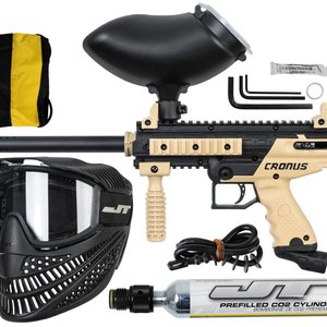Tippmann Cronus Paintball Gun - Power Pack - Tan/Black