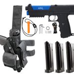 Tippmann TiPX Trufeed Deluxe Pistol Kit - Black/Cobalt