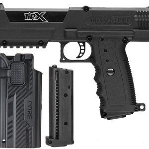 Tippmann TiPX Patrol Paintball Pistol Package Kit - Black